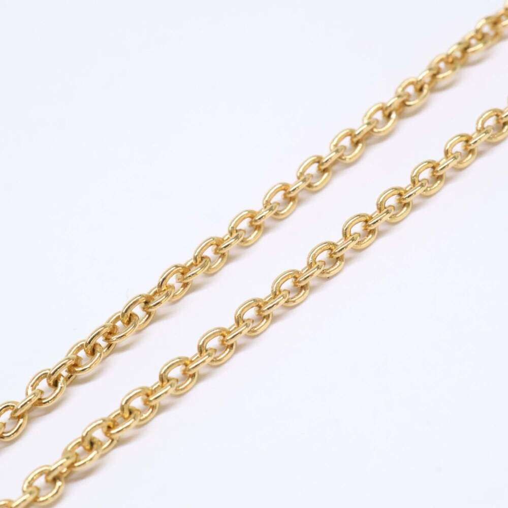 LOUIS VUITTON Gold Necklace - Picture 6 of 10